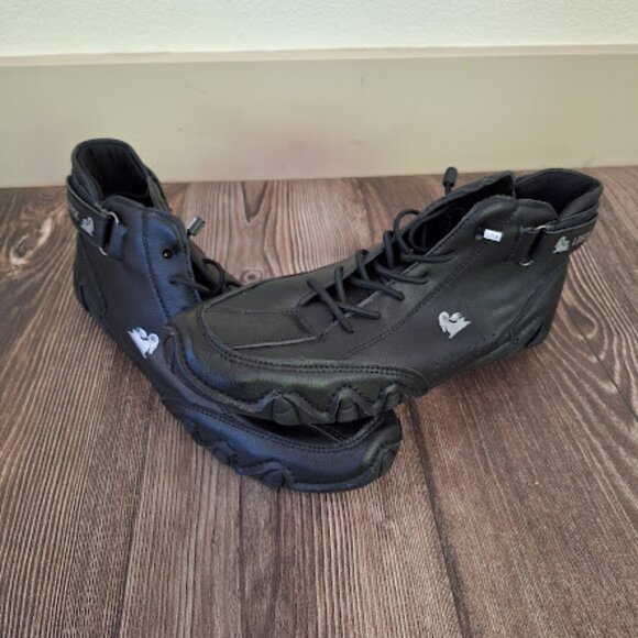 Men's Black LDECK shoes size 42/ US 10 Mens Waterproof No Slip Black Shoes - Picture 1 of 8